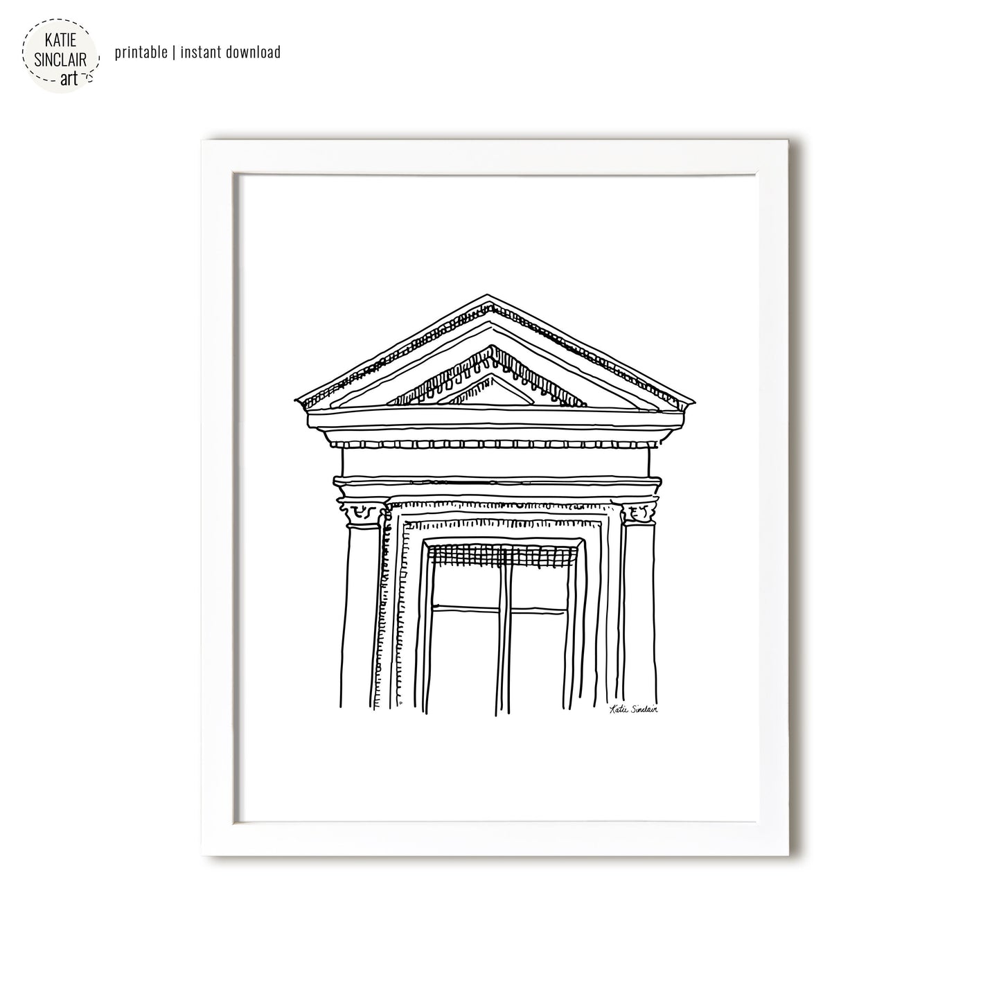 Florence Palazzo Sketch