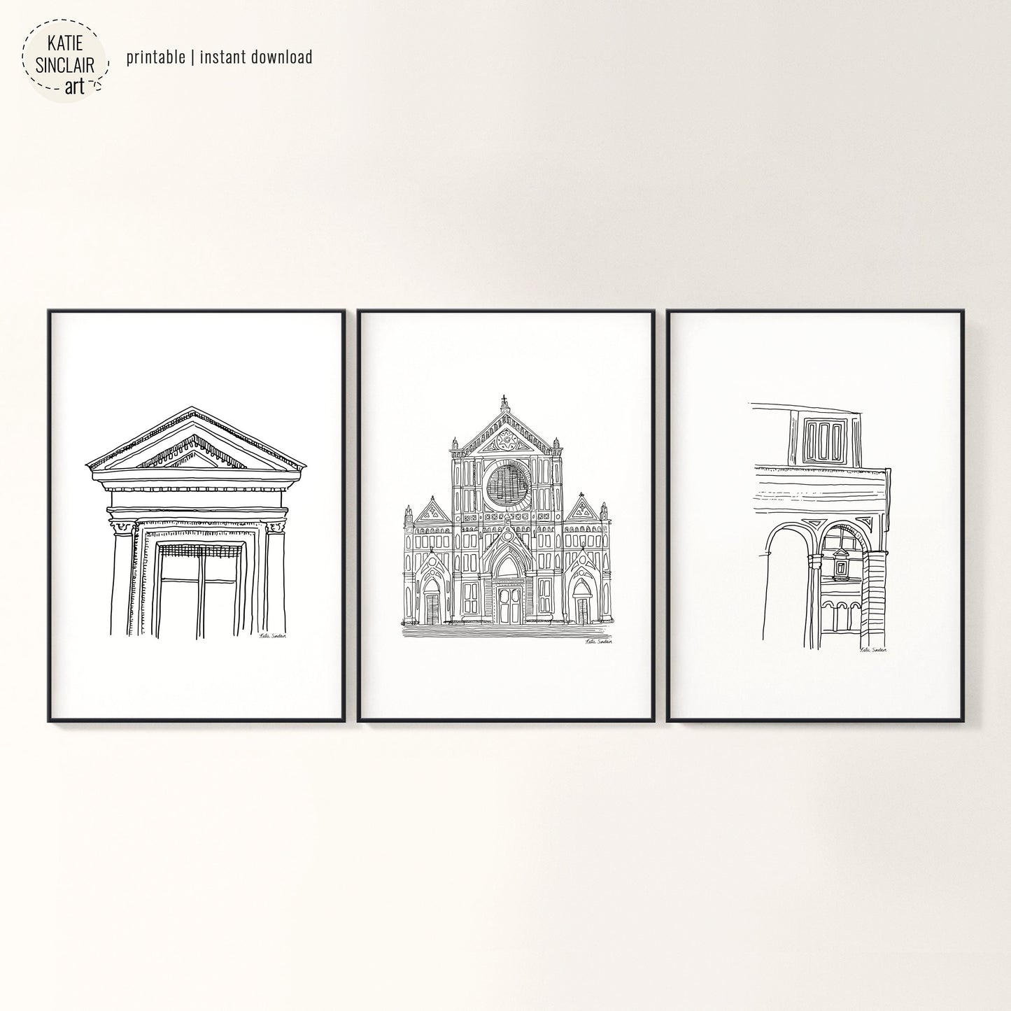 Florence Sketch Series