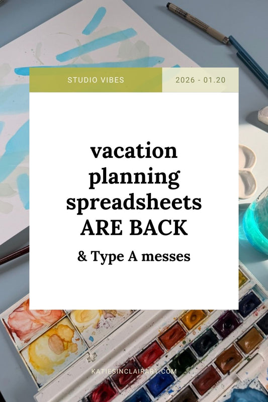 Vacation Planning Spreadsheets are BACK...& Type A messes