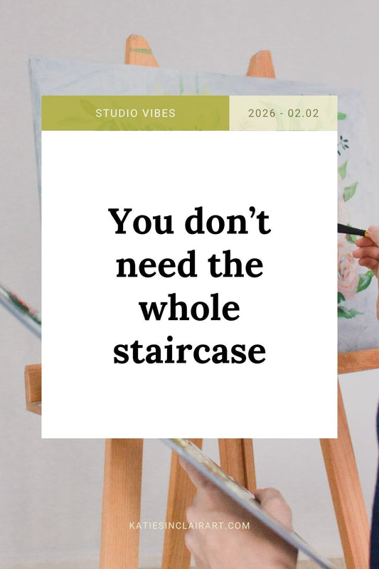 You don't need the whole staircase