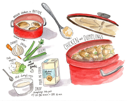 The best simple chicken and dumplings recipe