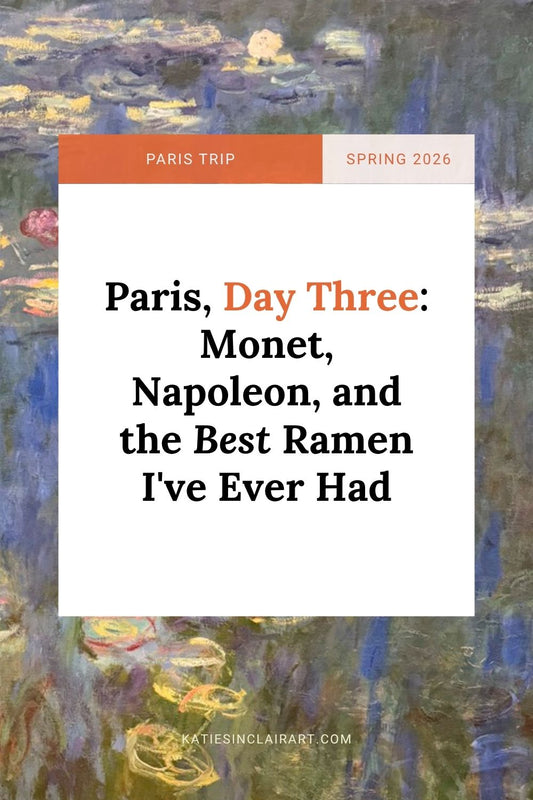 Paris, Day Three: Monet, Napoleon, and the Best Ramen I've Ever Had