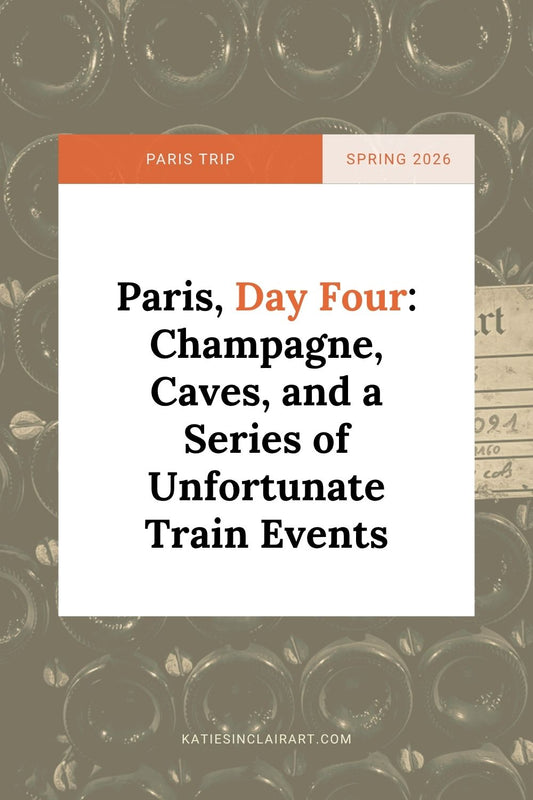 Paris, Day Four: Champagne, Caves, and a Series of Unfortunate Train Events