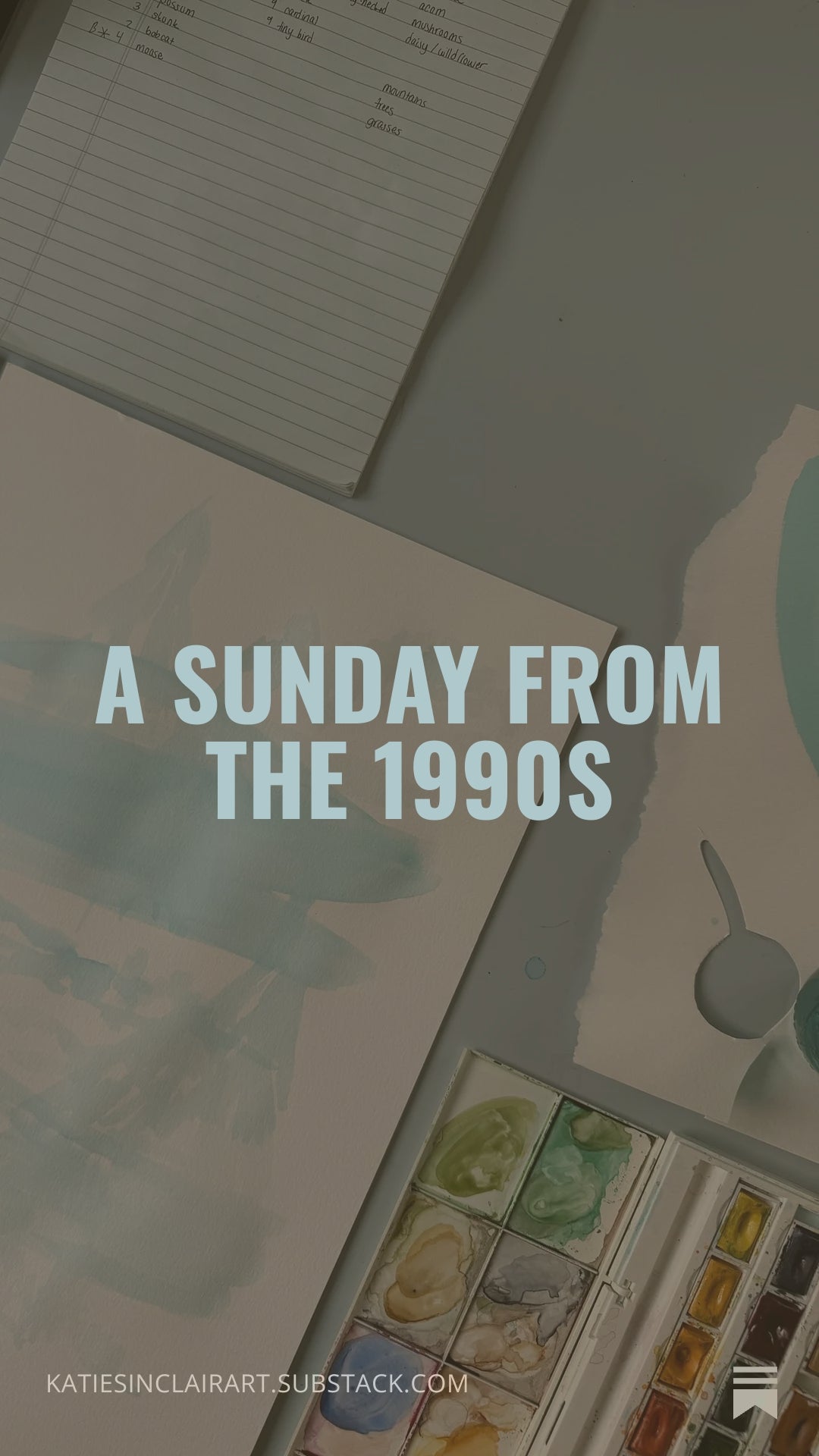 A Sunday from the 1990s