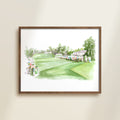 No.1 Tea Olive handmade watercolor art for kids capturing a playful, colorful home with Katie Sinclair Art influence
