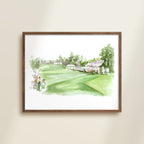 No.1 Tea Olive handmade watercolor art for kids capturing a playful, colorful home with Katie Sinclair Art influence