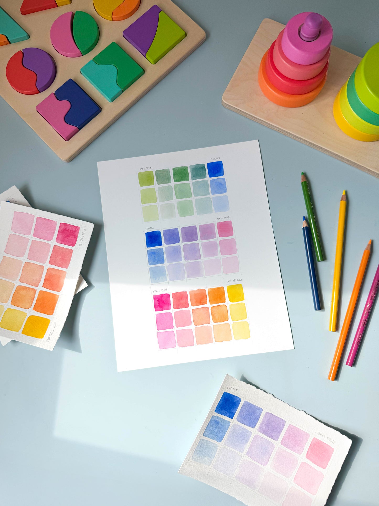 Color Swatch - Brights