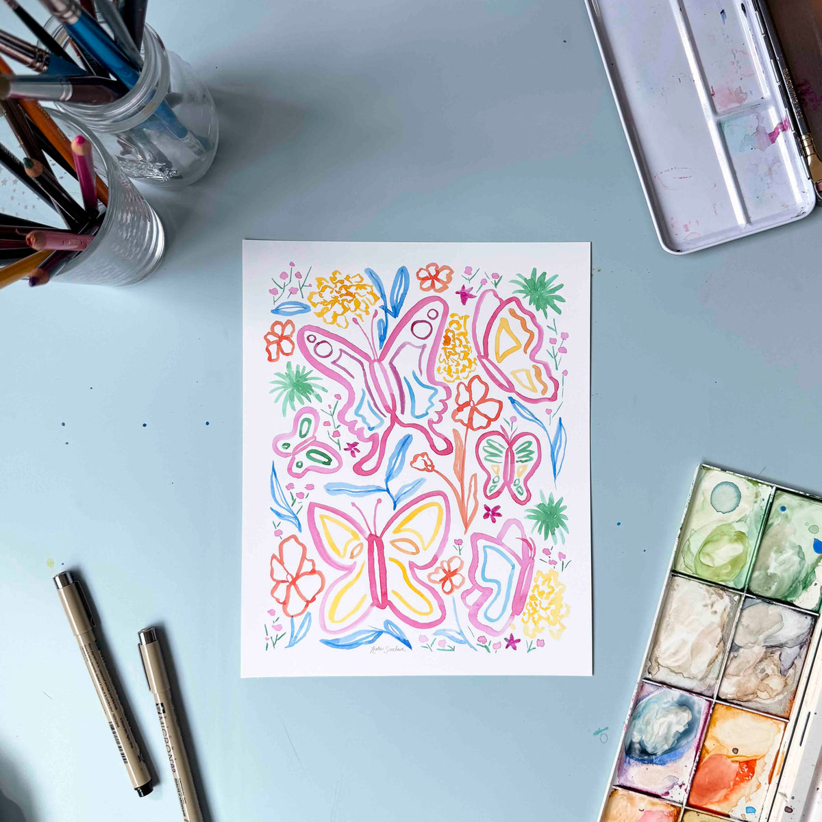 Enchanted Butterfly Seconds Print – 8x10, Original, Premium Archival Matte