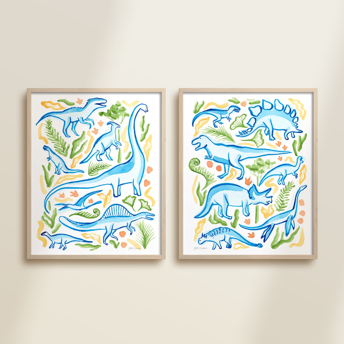 Roaming Dinosaur Giants