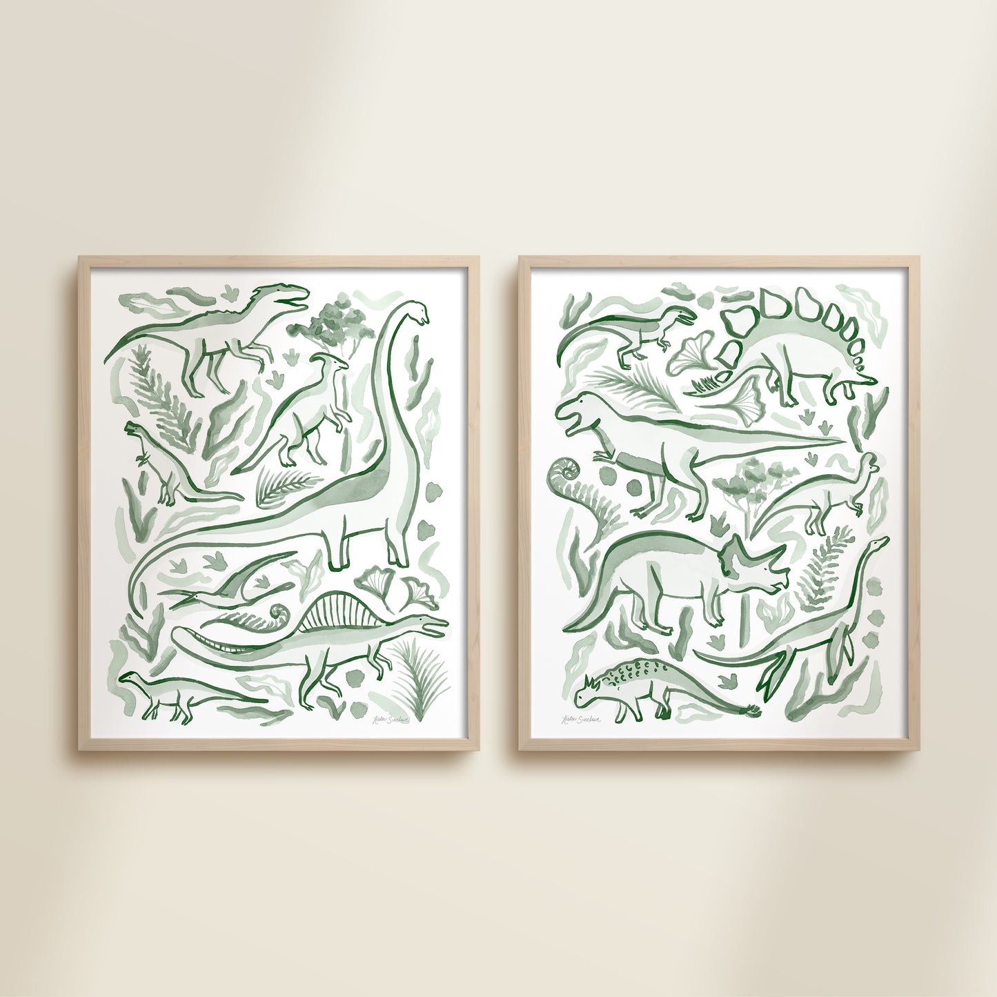 Roaming Dinosaur Giants