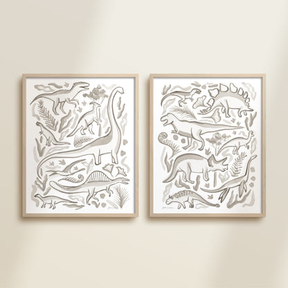 Roaming Dinosaur Giants