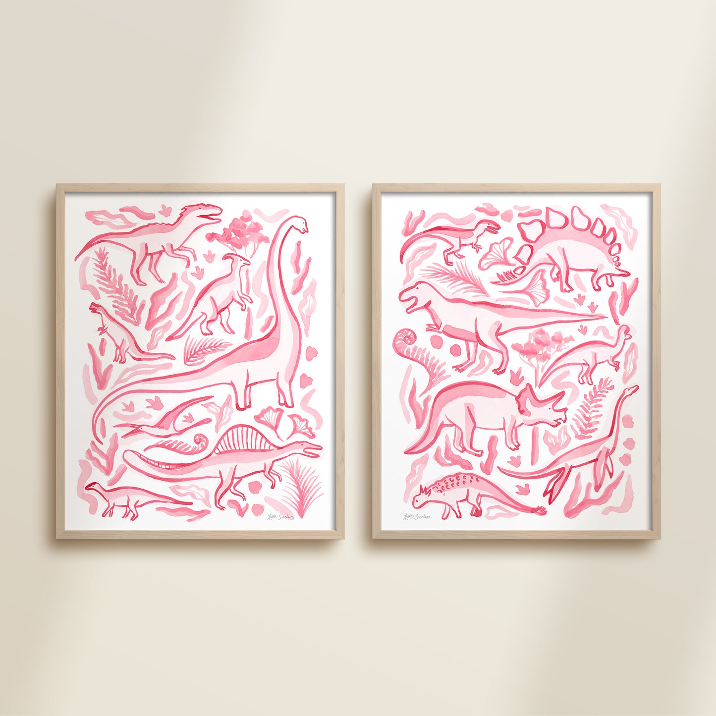 Roaming Dinosaur Giants