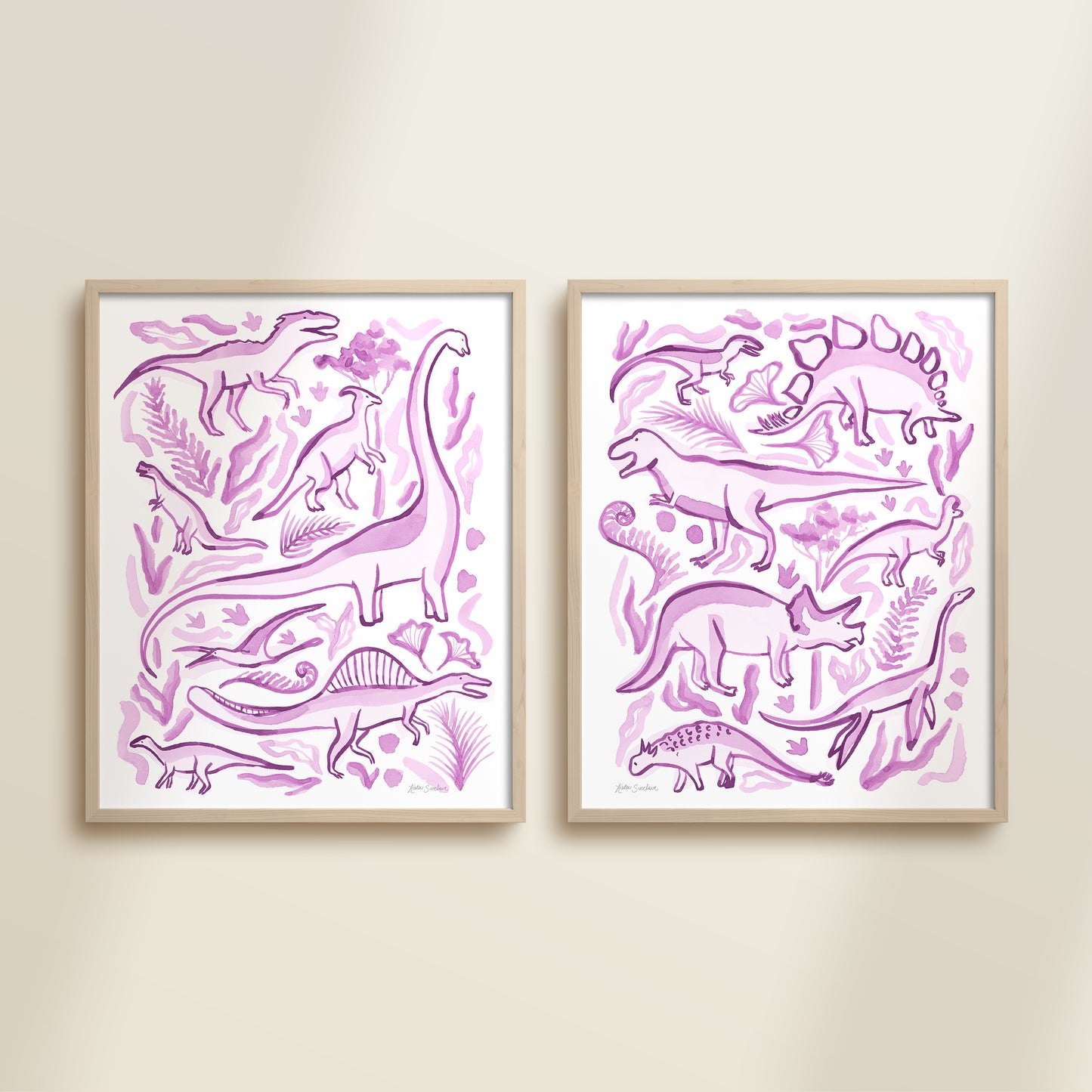 Roaming Dinosaur Giants