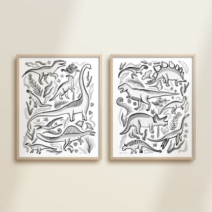 Roaming Dinosaur Giants