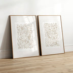 Woodland Creatures - Set of 2 Illustrations
