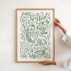Woodland Creatures - Set of 2 Illustrations