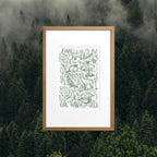 Woodland Creatures - Set of 2 Illustrations