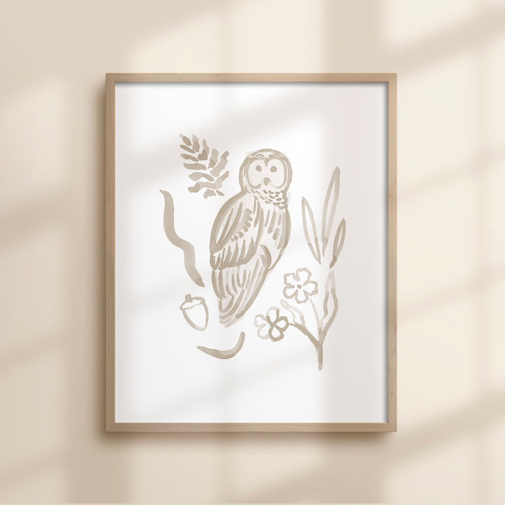 Owl | Woodland Creatures Series